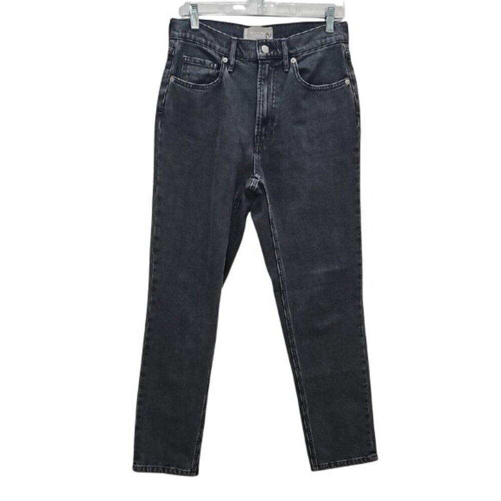 Everlane The Original Cheeky Jean Organic Cotton Size 27 High Rise Charcoal Gray